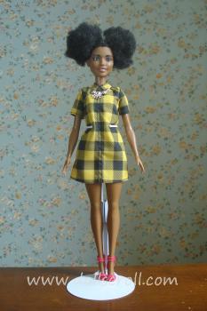 Mattel - Barbie - Fashionistas #080 - Cheerful Check - Petite - кукла
